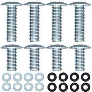 usx mount tv mounting bolts-m8x 45mm and m8 x 25mm (4pcs) tv mounting screws compatible for samsung tv with 2.5mm spacers & 8.5mm washer
