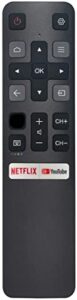 basic ir replacement remote for tcl android tv/tcl google tv without voice command