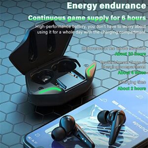 G11 Wireless Earbuds Bluetooth Headphones 5.2 Earphones, IPX7 Waterproof Bluetooth Earbuds with 30H Playtime, Stereo in-Ear Sports Headset with Charging Case, Mic, Touch Control for Running/Workout