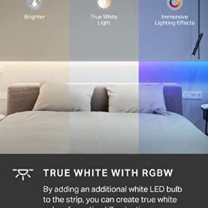 TP-Link Tapo RGBWIC Smart LED Light Strip 16.4Ft, 1000 Lumens, 16M Dimmable Colors, 50 Color Zones, Works w/ Apple HomeKit/Alexa/Google Home, Sync-to-Sound, IP44 PU Coating, Trimmable (Tapo L930-5)