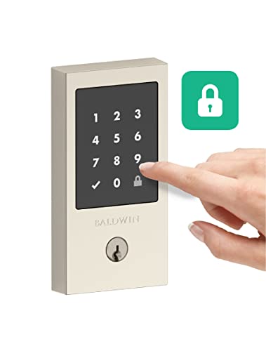 Baldwin 8225112ZW Baldwin 8225.ZW Touchscreen Minneapolis Z-Wave Deadbolt