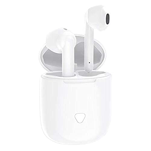 SoundPEATS Dual Dynamic Drivers Wireless Earbuds, Bluetooth 5.0 Headphones with Dual Crossovers, APTX Audio CVC Noise Cancellation Built in Mic, in-Ear Earphones with Charging Case, 27 Hours Playtime