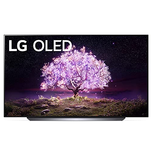 LG OLED C1 Series 77" Alexa Built-in 4k Smart TV, 120Hz Refresh Rate, AI-Powered, Dolby Vision IQ and Dolby Atmos, WiSA Ready, Gaming Mode (OLED77C1PUB, 2021)