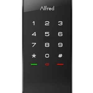 Alfred Touchscreen Keypad Pin + Bluetooth + Z-Wave (DB1-C-BL) Smart Door Lock