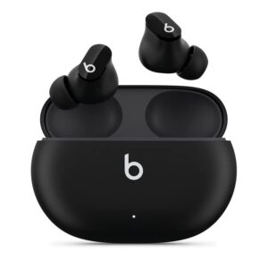 real wireless bluetooth headset active noise reduction in ear sports headset (black)