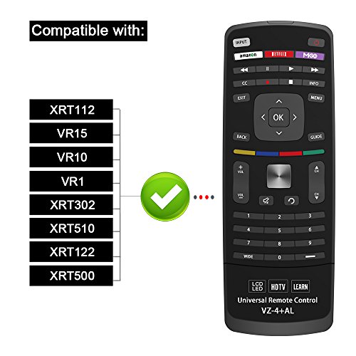 Gvirtue Universal Remote Control Compatible Replacement for Vizio E Series TV/M Series TV/HDTV/LCD/LED (with Keyboard)