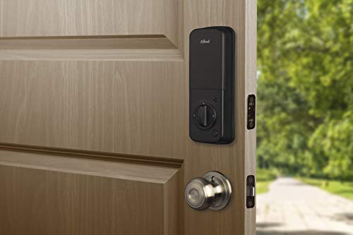 Alfred DB2-B Smart Door Lock Deadbolt Touchscreen Keypad, Pin Code + Key Entry + Bluetooth, Up to 20 Pin Codes (Chrome)