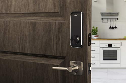 Alfred DB2-B Smart Door Lock Deadbolt Touchscreen Keypad, Pin Code + Key Entry + Bluetooth, Up to 20 Pin Codes (Chrome)