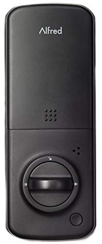 Alfred DB2-B Smart Door Lock Deadbolt Touchscreen Keypad, Pin Code + Key Entry + Bluetooth, Up to 20 Pin Codes (Chrome)