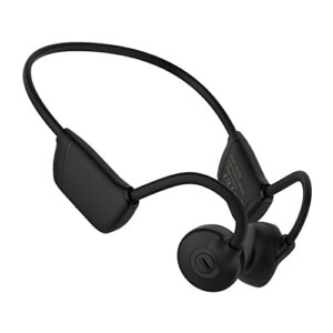 ekudgel bone conduction headphones bluetooth wireless open ear headset with 32gb mp3 sweat resistant for running