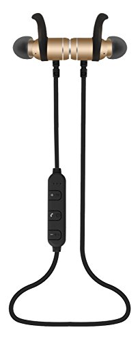 Emerson Wireless In-Ear Bluetooth Earbuds Headphones with Universal Mic and Remote and Magnetic Attraction ER106006