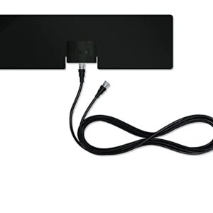 Mohu Leaf Metro TV Antenna, Indoor, Portable, 25 Mile Range, Original Paper-thin, Reversible, Paintable, 4K-Ready HDTV, 10 Foot Detachable Cable, Premium Materials for Performance, USA Made, MH-110543