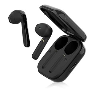 blu aria pod| wireless earbuds| bluetooth headphones | 2021 | 9 hours battery | black