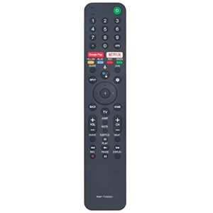 rmf-tx500u replacement remote control supports for sony bravia lcd tv xbr-43x800h xbr-49x800h xbr-65x900h xbr-55x900h xbr-75x900h xbr-85x900h xbr-55x800h xbr-49x950h xbr-55a8h xbr-55x850g xbr-65a8h