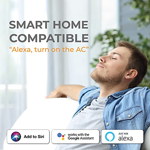 Sensibo Sky, Smart Home Air Conditioner System - Quick & Easy Installation. Maintains Comfort with Energy Efficient App - Automatic On/Off. Wifi, Google, Alexa and Siri. (Grey)