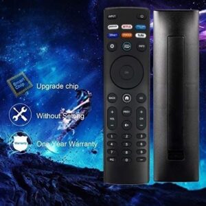 Amtone XRT140 Universal Replacement Remote Control for All VIZIO Smart TVs with Netflix Dis+ Tubi Apps
