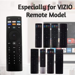 Amtone XRT140 Universal Replacement Remote Control for All VIZIO Smart TVs with Netflix Dis+ Tubi Apps