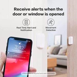 Aqara Door and Window Sensor, REQUIRES AQARA HUB, Zigbee Connection, Wireless Mini Contact Sensor for Alarm System and Smart Home Automation, Compatible with Apple HomeKit, Alexa, Works With IFTTT