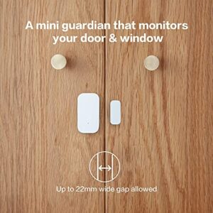 Aqara Door and Window Sensor, REQUIRES AQARA HUB, Zigbee Connection, Wireless Mini Contact Sensor for Alarm System and Smart Home Automation, Compatible with Apple HomeKit, Alexa, Works With IFTTT