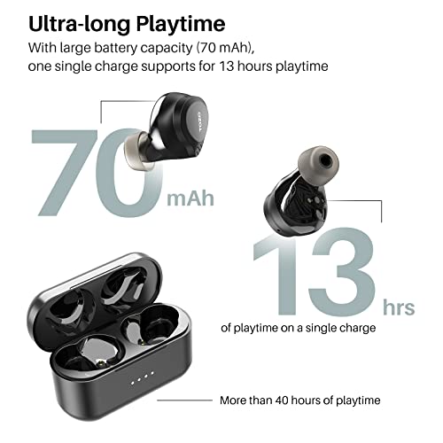 TOZO NC7 2022 Hybrid Active Noise Cancelling Wireless Earbuds & TOZO S2 44mm 2023 Smart Watch Alexa Built-in Fitness Tracker