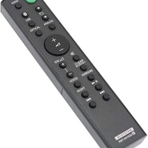 RMT-AH103U Replacement Remote Fit for Sony Soundbar SA-CT80 HT-CT80 HTCT80 SACT80 HT-CT180 SA-CT180