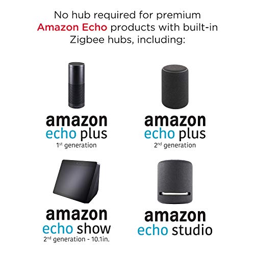 Enbrighten Zigbee Smart Light Switch with QuickFit and SimpleWire, Pairs Directly with Echo 4th Gen/Echo Show 10 (All)/Echo Studio/Echo Plus (All)/Eero Pro 6, White & Light Almond, 43078