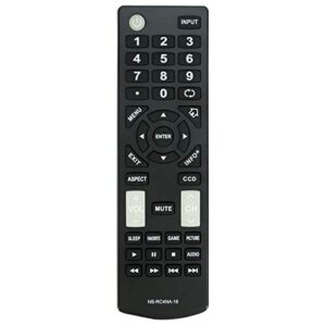 New Remote Control NS-RC4NA-16 for Insignia TV NS-19D220MX16 NS19D220MX16 NS-19D220NA16 NS19D220NA16 NS-24D220MX16 NS24D220MX16