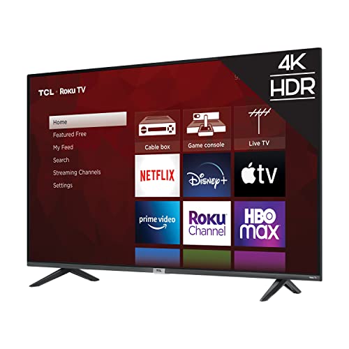 TCL 55" Class 4-Series 4K UHD HDR Smart Roku TV – 55S435, 2021 Model