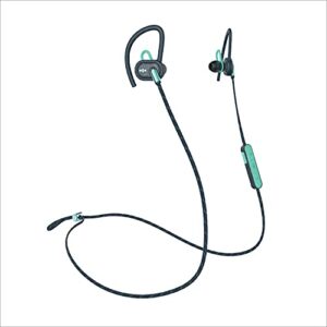 house of marley uprise: wireless earphones with microphone, bluetooth connectivity, 8 hours of playtime, and sustainable materials (teal)