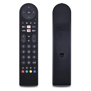 new black rca replaces remote control for rca smart led lcd tv applicable to wx15163 wx15244 wx15284 sld32a30rq sld32a45rq sld40a45rq sld40hg45rq sld50a45rq sld55a55rq