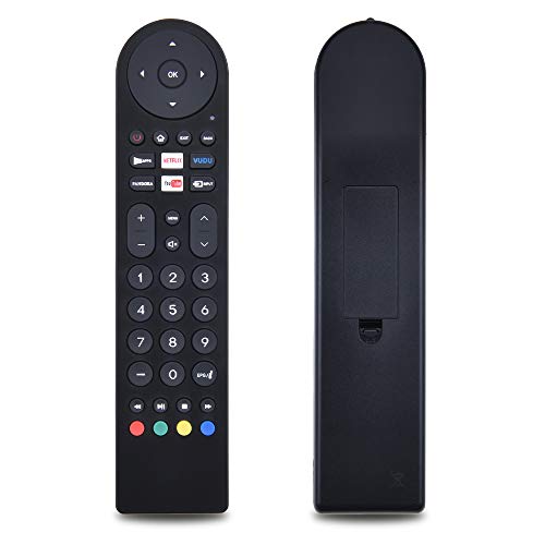 New Black RCA Replaces Remote Control for RCA Smart LED LCD TV Applicable to WX15163 WX15244 WX15284 SLD32A30RQ SLD32A45RQ SLD40A45RQ SLD40HG45RQ SLD50A45RQ SLD55A55RQ