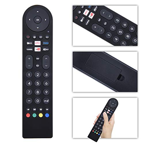 New Black RCA Replaces Remote Control for RCA Smart LED LCD TV Applicable to WX15163 WX15244 WX15284 SLD32A30RQ SLD32A45RQ SLD40A45RQ SLD40HG45RQ SLD50A45RQ SLD55A55RQ