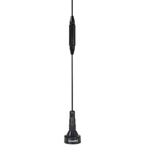 tram br-179 140 to 170 mhz vhf/430 to 470 mhz uhf pre-tuned dual band nmo antenna
