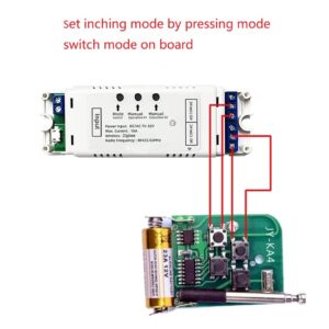 MHCOZY 2 Channel 5V 12V ZigBee Smart Relay Switch,Adjustable Self Lock and Momentary Interlock Working Mode,Works with Tuya eWelink Zigbee Gateway, Alexa, Google Home (ZigBee Hub Required)