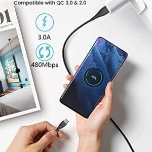 USB Type C Charger Cable 3ft-6ft-10ft Cord for Samsung Galaxy A13 A42 A32 5G A03S A03 A01 A30S A20S A70 A21,Nokia X100 XR20,TCL 10L,LG Velvet 5G/K92 Wing/Stylo 6 5 K51 Q70,3A Fast Charge Charging Wire