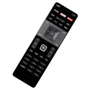 XRT122 Replace Remote fit for Vizio TV D43f-E2 D32f-E1 D39f-E1 D43f-E1 D48f-E0 D50f-E1 D55f-E0 D55f-E2 E40C2 E65x-C2 E55-C2 D48-D0 E55-C1 E550i-B2 E241i-B1 D40U-D1 E60-C3 D70-D3 D43-D2 D28H-D1 D32H-D1