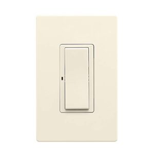 eaton wfsw15-la-sp-l wi-fi smart switch works with alexa, light almond – a certified for humans device