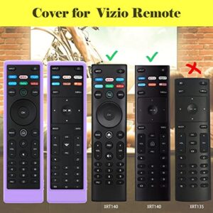 Cover for Vizio Remote, Compatible with Vizio Remote Case XRT136 / XRT140 D Series Universal Smart TV Control Replacement Silicone Skin Sleeve Glow in The Dark