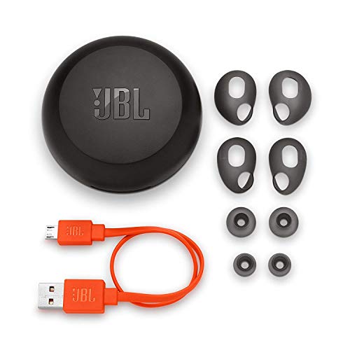 JBL Free Truly Wireless In-Ear Headphones (Black) (Renewed)