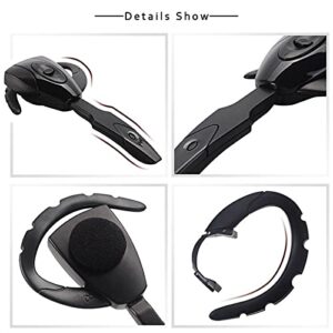 PS3 Bluetooth 5.0 Scorpion Unilateral Hanging Ear Bluetooth Earphone Black Hole Headse (Black)