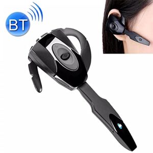 PS3 Bluetooth 5.0 Scorpion Unilateral Hanging Ear Bluetooth Earphone Black Hole Headse (Black)