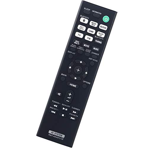 RMT-AA401U Replacement Remote Control Applicable for Sony AV Receiver STR-DH190 STR-DH590 STR-DH790 STRDH190 STRDH590 STRDH790