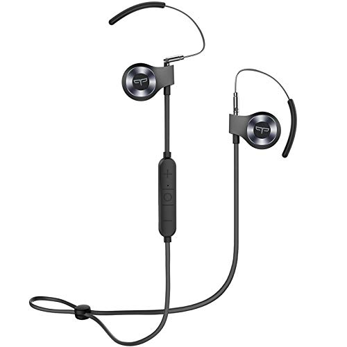 Origem HS-3 Bluetooth Headphones, Wireless Sports Earbuds with DSP Audio Algorithm, True Voice Recognition, Rotatable Ear Hook, Graphene Driver, Fast Charging, Bluetooth 5.0 and Built-in Smart Mic