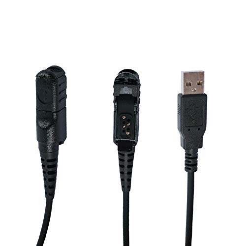 USB Programming Connect Cable for Motorola Xpr3500e Xpr3300 Xpr3300e Xpr3500 XIR P6620 XIR P6600 E8600 E8608 Mototrbo by Klykon