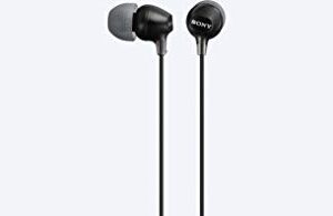 Sony MDREX15AP Fashion Color EX Series Earbud Headset with Mic (Black)