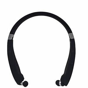 Rhino Foldable Retractable Wireless Headset Headphone Sport Neckband Earbuds