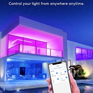 meross Smart LED Light Bulb, Smart WiFi LED Bulbs Compatible with Apple HomeKit, Siri, Alexa, Google Home & SmartThings, Dimmable E26 Multicolor 2700K-6500K RGBWW, 810 Lumens 60W Equivalent, 1 Pack