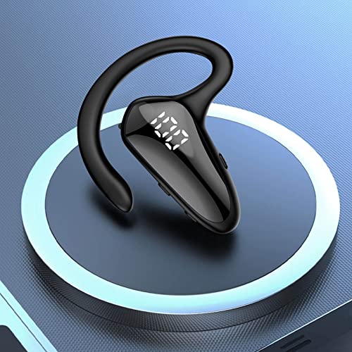 Bluetooth Headset Wireless Earphone Ear-Mounted Business Stereo Headset Bluetooth 5.2 Hands-Free Sports Headset with Microphone