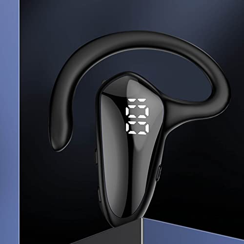 Bluetooth Headset Wireless Earphone Ear-Mounted Business Stereo Headset Bluetooth 5.2 Hands-Free Sports Headset with Microphone