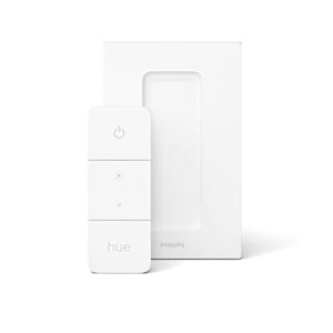 Philips Hue Smart Dimmer Switch with Remote (Requires Hue Hub, Installation-Free, Smart Home, Exclusively for Philips Hue Smart Bulbs)